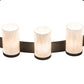 Meyda Lighting Noziroh Ring 48" 18-Light Timeless Bronze Chandelier With Whitestone Idalight Shade