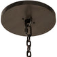 Meyda Lighting Noziroh Ring 84" 60-Light 3-Tier Timeless Bronze Chandelier With Whitestone Idalight Shade