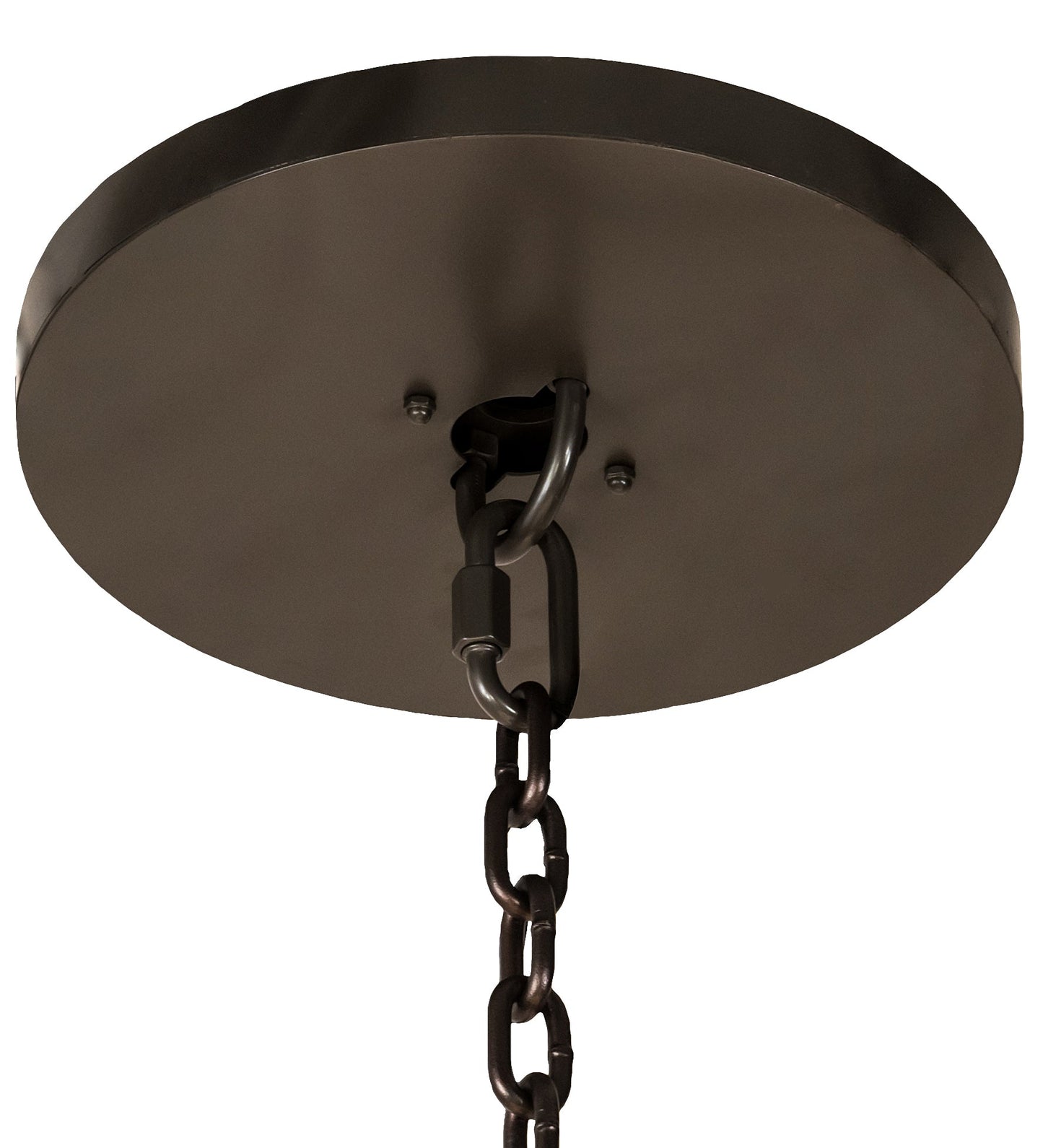 Meyda Lighting Noziroh Ring 84" 60-Light 3-Tier Timeless Bronze Chandelier With Whitestone Idalight Shade