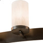 Meyda Lighting Noziroh Ring 84" 60-Light 3-Tier Timeless Bronze Chandelier With Whitestone Idalight Shade