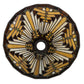 Meyda Lighting Nuevo Mission 13" Multi-Colored Shade Glass