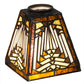 Meyda Lighting Nuevo Mission 7" Multi-Colored Shade Glass