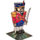 Meyda Lighting Nutcracker 15" Accent Table Lamp With Multi-Colored Shade Glass