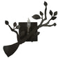 Meyda Lighting Oak Branch 15" Timeless Bronze Wall Sconce
