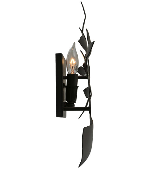 Meyda Lighting Oak Branch 15" Timeless Bronze Wall Sconce