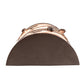 Meyda Lighting Oak Leaf & Acorn 10" 2-Light Cafe Noir Wall Sconce With Silver Mica Shade Glass