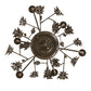 Meyda Lighting Oak Leaf & Acorn 28" 6-Light Timeless Bronze Chandelier With Ivory Faux Candlelight