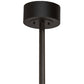 Meyda Lighting Oak Leaf & Acorn 45" 8-Light Oil Rubbed Bronze Chandelier With Amber Mica Shade Glass and Fan
