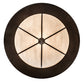 Meyda Lighting Obsidian 36" 6-Light Mahogany Bronze Pendant Light With Whitestone Idalight Shade