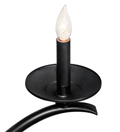 Meyda Lighting Octavia 48" 8-Light Blackwash Chandelier