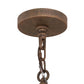Meyda Lighting Octavia 48" 8-Light Cortez Gold Chandelier With Ivory Faux Candlelight