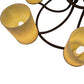 Meyda Lighting Octavia 48" 8-Light Oil Rubbed Bronze Chandelier With Sahara Taupe Idalight Cylindres Shade