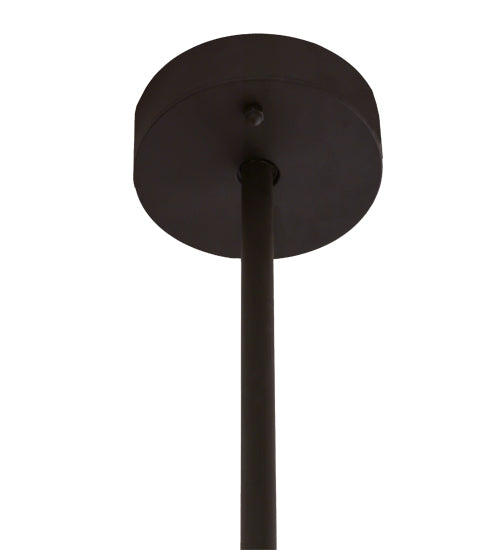 Meyda Lighting Octavia 48" 8-Light Oil Rubbed Bronze Chandelier With Sahara Taupe Idalight Cylindres Shade