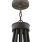 Meyda Lighting Octavia 58" 10-Light Timeless Bronze Chandelier With Amber Faux Candlelight