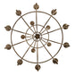 Meyda Lighting Octavia 60" 15-Light 2-Tier Brown Metallic Chandelier With Faux Candlelight