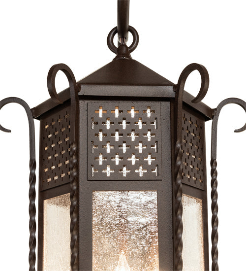 Meyda Lighting Old London 28667 10" 3-Light Cafe Noir Wall Sconce With Clear Seeded Shade Glass