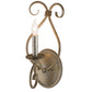 Meyda Lighting Olivia 6" Antique Silver Wall Sconce