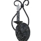 Meyda Lighting Olivia 6" Graphite Pewter Wall Sconce