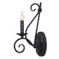 Meyda Lighting Olivia 6" Graphite Pewter Wall Sconce