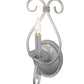 Meyda Lighting Olivia 6" Pewter Wall Sconce