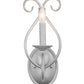 Meyda Lighting Olivia 6" Pewter Wall Sconce