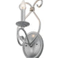 Meyda Lighting Olivia 6" Pewter Wall Sconce