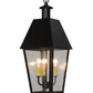 Meyda Lighting Oneida 42" 12-Light Flat Black Lantern Chandelier With Clear Rainstone Idalight Shade Glass