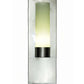 Meyda Lighting Orchard Town 6" Nickel Wall Sconce With White Opal Shade Glass