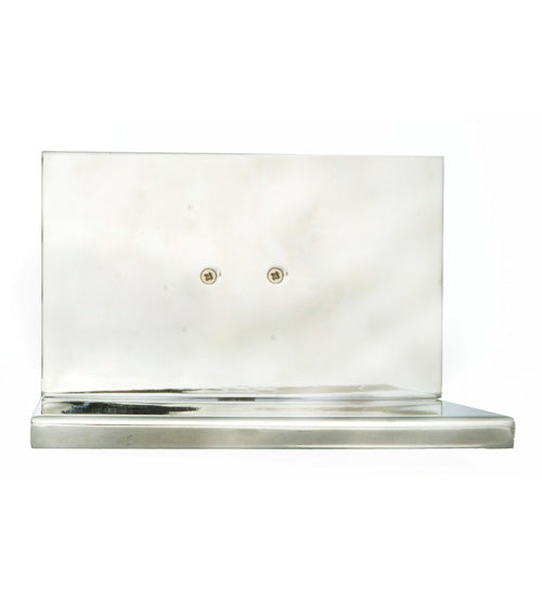 Meyda Lighting Orchard Town 6" Nickel Wall Sconce With White Opal Shade Glass