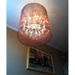 Meyda Lighting Organza 48" Sheer Chocolate Brown Shade