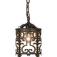 Meyda Lighting Oskar 8" Gilded Tobacco Mini Pendant Light
