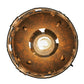 Meyda Lighting Oskar 8" Gilded Tobacco Mini Pendant Light