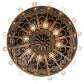 Meyda Lighting Osteria 46" 24-Light Pompeii Gold Flush Mount Light