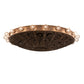 Meyda Lighting Osteria 52" 20-Light Pompeii Gold Flush Mount Light