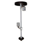 Meyda Lighting Ovum Aquinum 14" 2-Light Mahogany Bronze Flush Mount Light With White Opal Art Shade Glass
