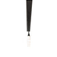 Meyda Lighting Oyster Bay 118" 4-Light Solar Black Goblet Island Pendant Light With White Opal Shade Glass