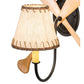 Meyda Lighting Paddle 16" Black Wall Sconce