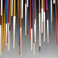 Meyda Lighting Pae Kukuna 144" 107-Light LED Chandelier With Multi-Colored Shade Glass