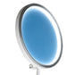 Meyda Lighting Paletta 71" LED White & Silver Metallic Wall Sconce With Multi-Colored Shade