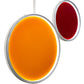 Meyda Lighting Paletta 74" LED White & Silver Metallic Wall Sconce With Multi-Colored Shade