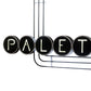 Meyda Lighting Paletta 85" LED Solar Black Wall Sconce With White Statuario Idalight Shade