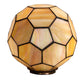 Meyda Lighting Pallavolo 11" Beige Iridescent Shade Glass