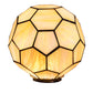 Meyda Lighting Pallavolo 11" Beige Iridescent Shade Glass