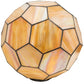 Meyda Lighting Pallavolo 14" Beige Iridescent Shade Glass