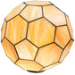 Meyda Lighting Pallavolo 14" Beige Iridescent Shade Glass