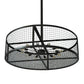 Meyda Lighting Paloma Golpe 182581 60" 12-Light Timeless Bronze Pendant Light