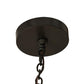 Meyda Lighting Paloma Golpe 182581 60" 12-Light Timeless Bronze Pendant Light