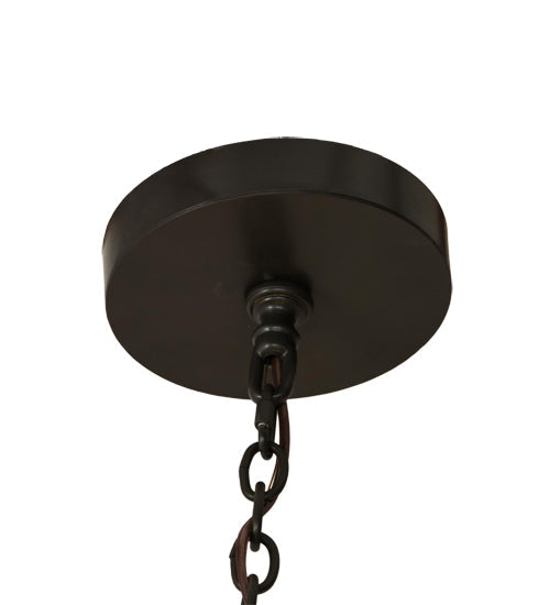 Meyda Lighting Paloma Golpe 182581 60" 12-Light Timeless Bronze Pendant Light