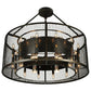 Meyda Lighting Paloma Golpe 30" 36-Light Restoration Bronze Pendant Light