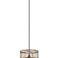 Meyda Lighting Paloma Golpe 30" Antique Copper Pendant Light